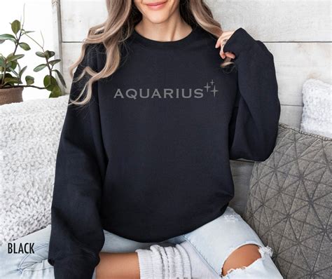 aquarius sweatshirt|Aquarius Hoodie Sweatshirt Zodiac Sign Astrology Birthday。